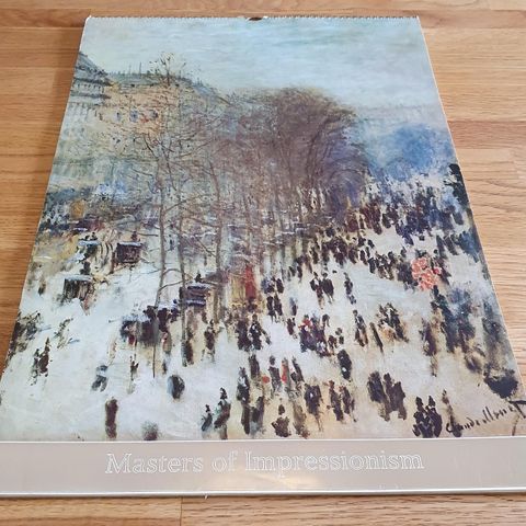 Kalender 1971 - Masters of Impressionism