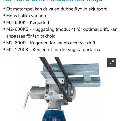 DAAB M2 600K portmotor / grind