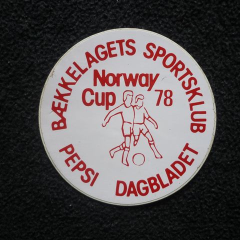 1978 Norway Cup - Klistremerke