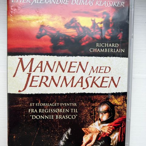 The Man In The Iron Mask (1977) / Mannen Med Jernmasken (DVD)