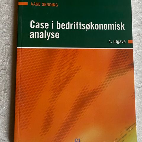 Case i bedriftsøkonomisk analyse