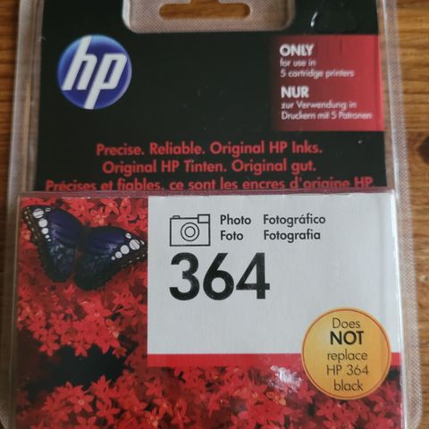 HP 364 foto svart CB317EE