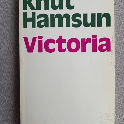 Victoria av Knut Hamsun