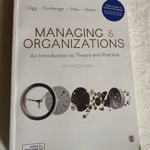 Managing & organizations