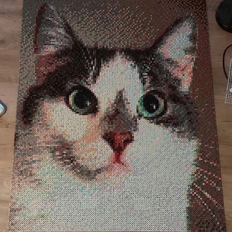 Perler Portrett