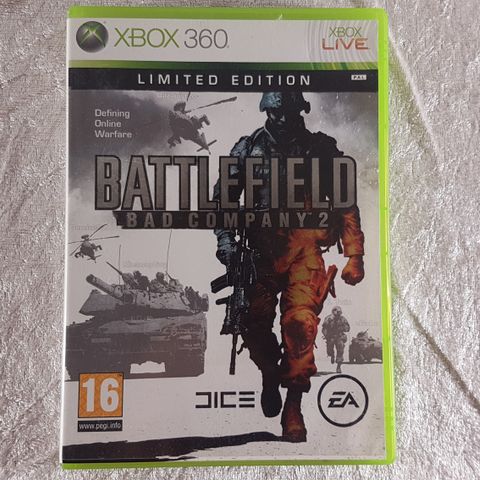 Battlefield Bad Company 2 Limited Edition Xbox 360 spill