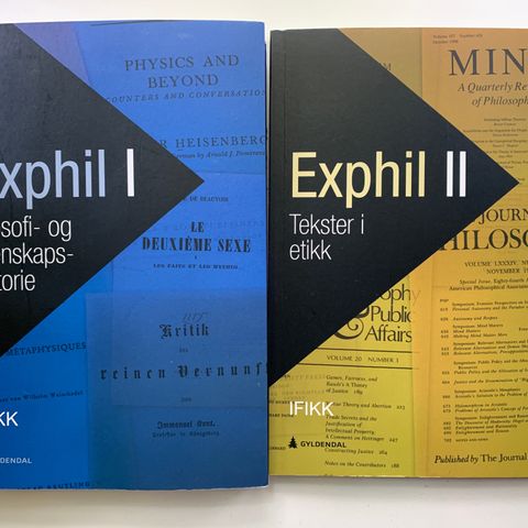 Exphil 1 og 2