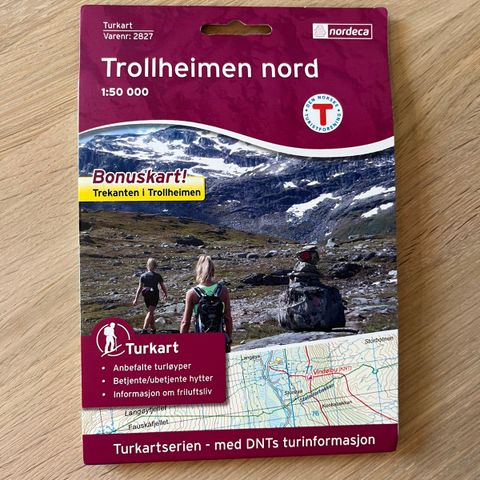 Turkart TROLLHEIMEN nord inkl trekanten