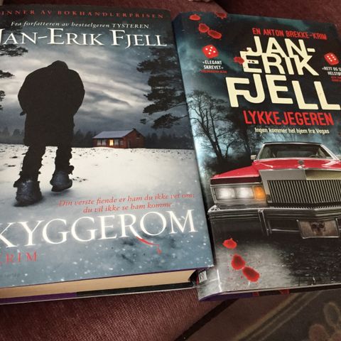 Jan-Erik Fjell. Tysteren.  .  Innb. Krim