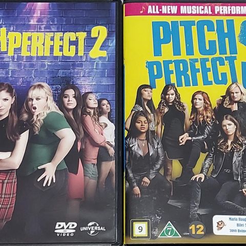 2 DVD.PITCH PERFECT 2 & 3.