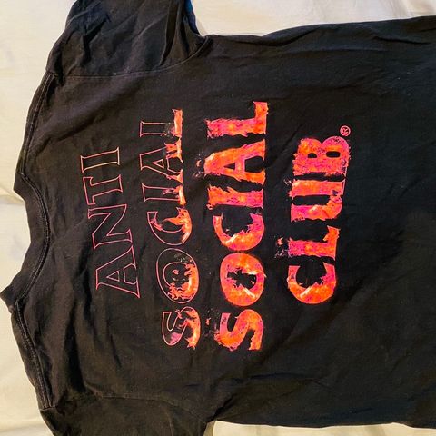 Anti Social Social Club A Fire Inside Black Tee