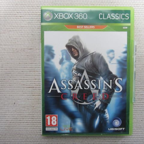 Xbox 360 Assassin`S Creed Classics - Spill fra 18år i Top Tilstand incl Manuell