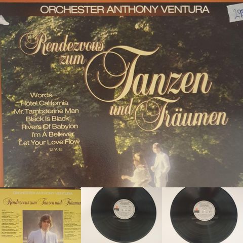 VINTAGE/RETRO LP-VINYL "ORCHESTRA ANTHONY VENTURA 1978"