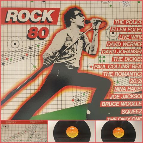 VINTAGE/RETRO LP-VINYL "ROCK'80 - 1980"