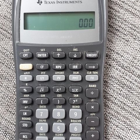 Texas Instruments BA II PLUS