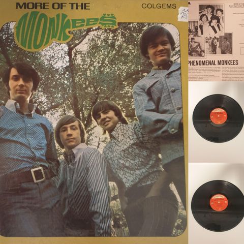 VINTAGE/RETRO LP-VINYL "MORE OF THE MONKEES /COLGEMS 1967"