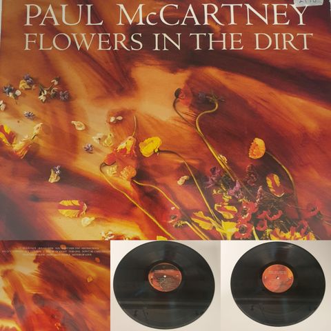 VINTAGE/RETRO LP-VINYL "PAUL McCARTNEY/FLOWERS IN THE DIRT 1989"