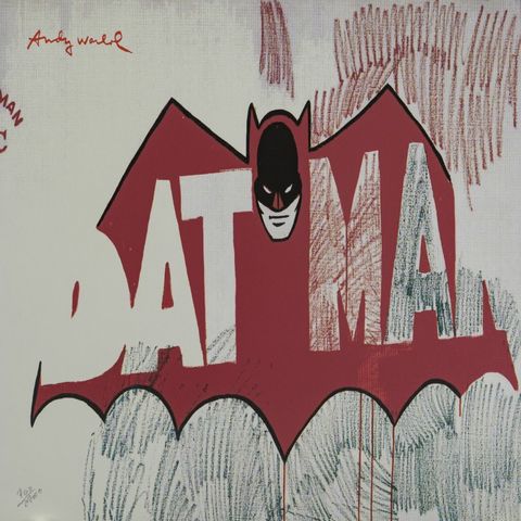 Andy Warhol – Batman – Pop art (Nr 705/2400)