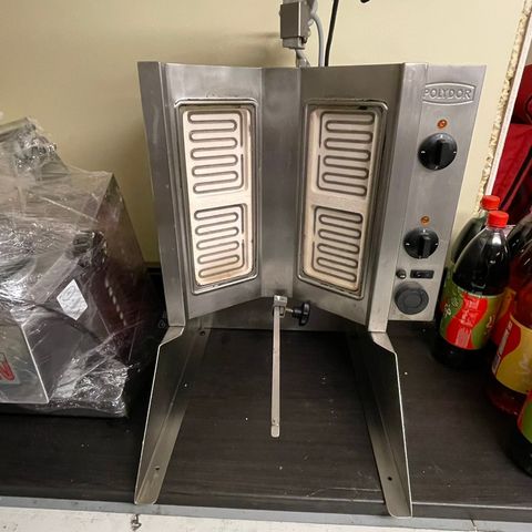 Polydor kebab grill GLC gratis levering Oslo 5-15kg