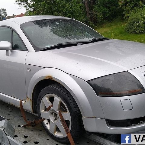 Audi TT 1.8turbo selges i deler