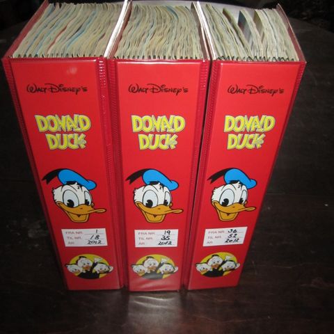 Donald Duck blader 2012 komplett samling