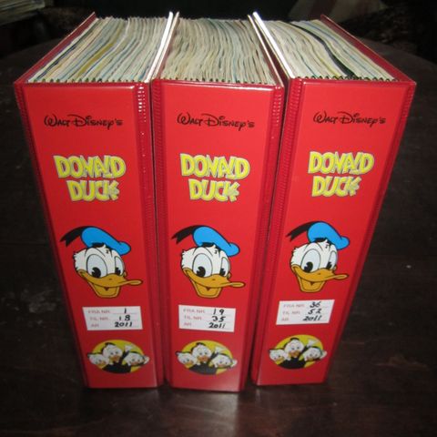 Donald Duck blader 2011 komplett samling