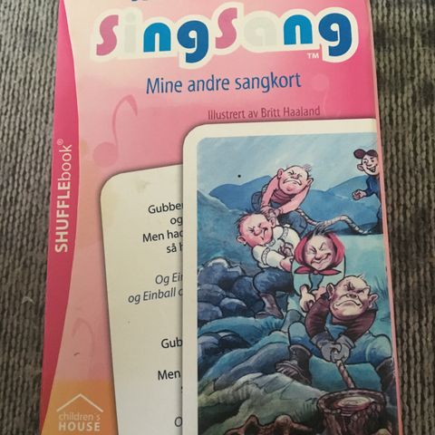 Sing Sang kort. 50kr