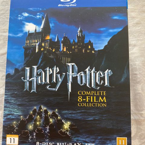 Harry Potter Blue Ray. 8-disc.