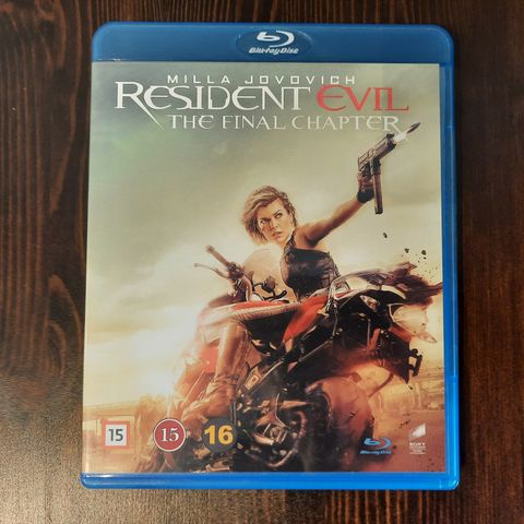 Resident Evil: The Final Chapter (BLU-RAY)