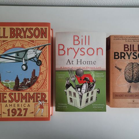 Bøker av Bill Bryson - lite brukte