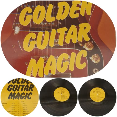 VINTAGE/RETRO LP-VINYL "GOLDEN GUITAR MAGIC 1983"