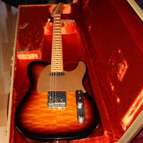 2002 Fender 1952 LTD Telecaster quilted maple top