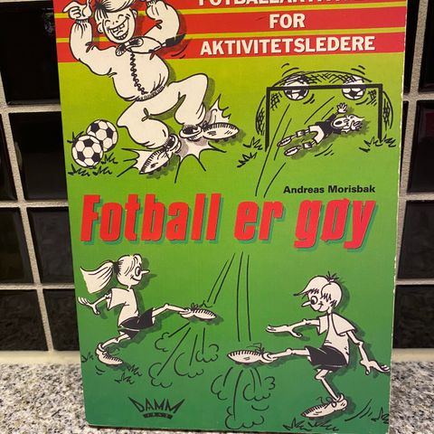 Kupp for fotball-interesserte 1/3 av kjøpspris: Bok "Fotball er gøy!"