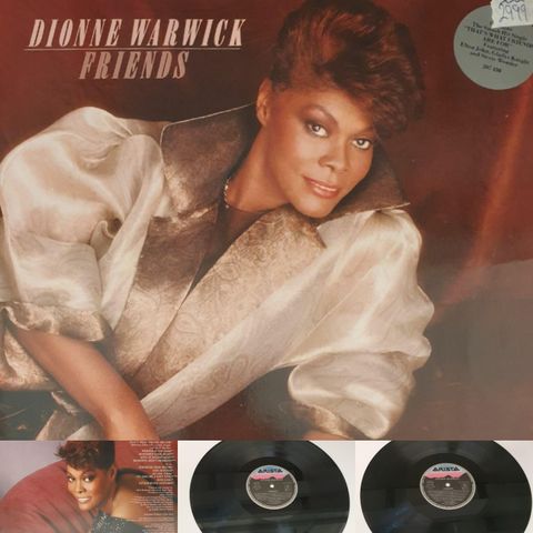 VINTAGE/RETRO LP-VINYL "DIONNE WARWICK/FRIENDS 1985"