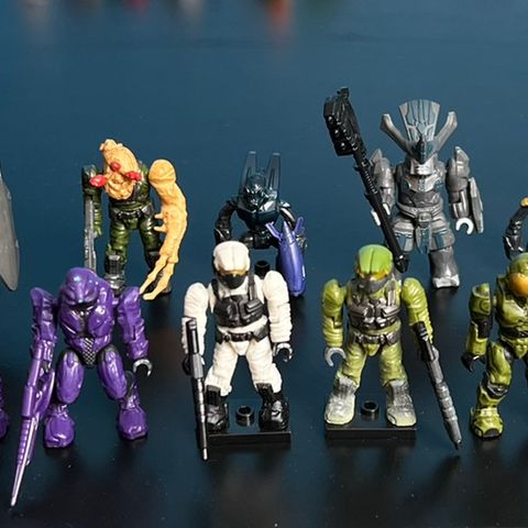 HALO Mega Bloks minifigurer