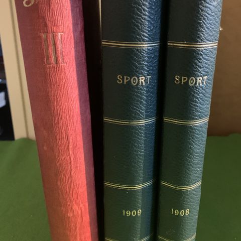 Sport - illustreret idrætsblad årgang 1908-1910