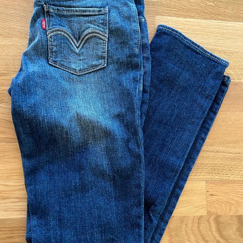 Levis bukse 16 REG, skinny, stretch