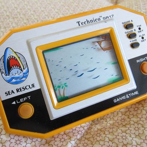 Game & Time - Sea Rescue Technico SR17  (gammelt LCD spill)