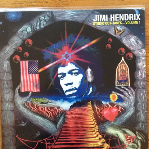 JIMI HENDRIX - Studio Out-Takes 1966-68 Vinyl/LP SJELDEN