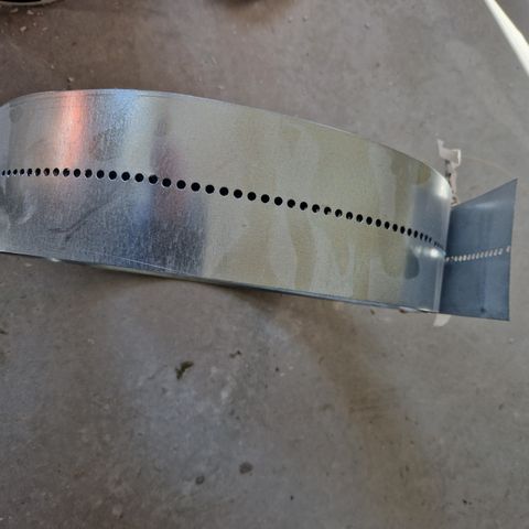 Stålband / bandstål 10 cm  for gipsplateskjøter