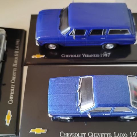Vintage Chevrolet models. Skala 1/43.  125kr for hver