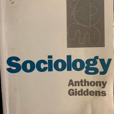 Fagbok i sosiologi av Giddens: Sociology (1995)