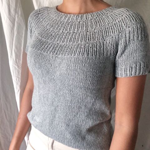 Ankers sommerbluse (PetiteKnit)