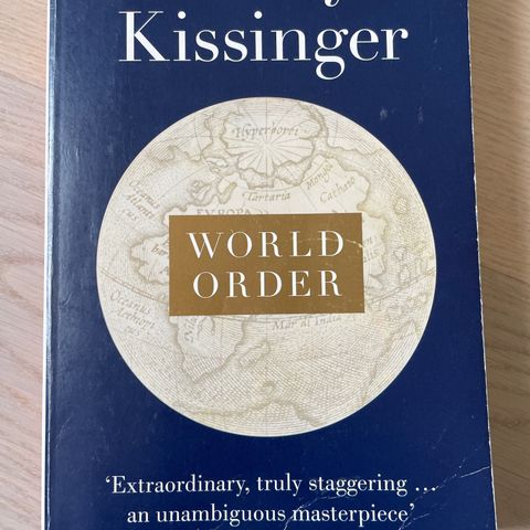 World Order - Henry Kissinger