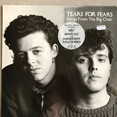 Songs from the big chair - Tears for fears lp