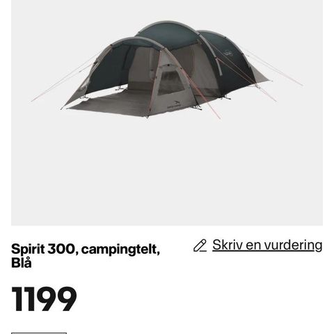 Telt easy camp spirit 300