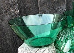 Vintage Arcoroc France bolle i glass