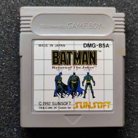 Batman: Return of the Joker RARE Japanese Cart | Game Boy Cartridge Only