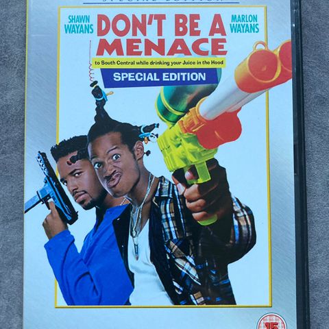 Don’t be a menace. Special Edition.