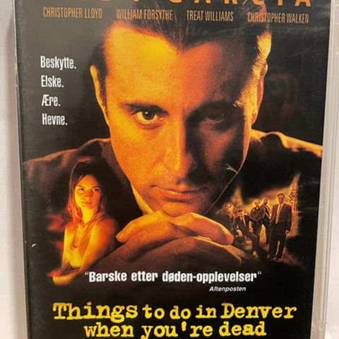 [DVD] Things to do in Denver when you’re dead - 1995 (norsk tekst)